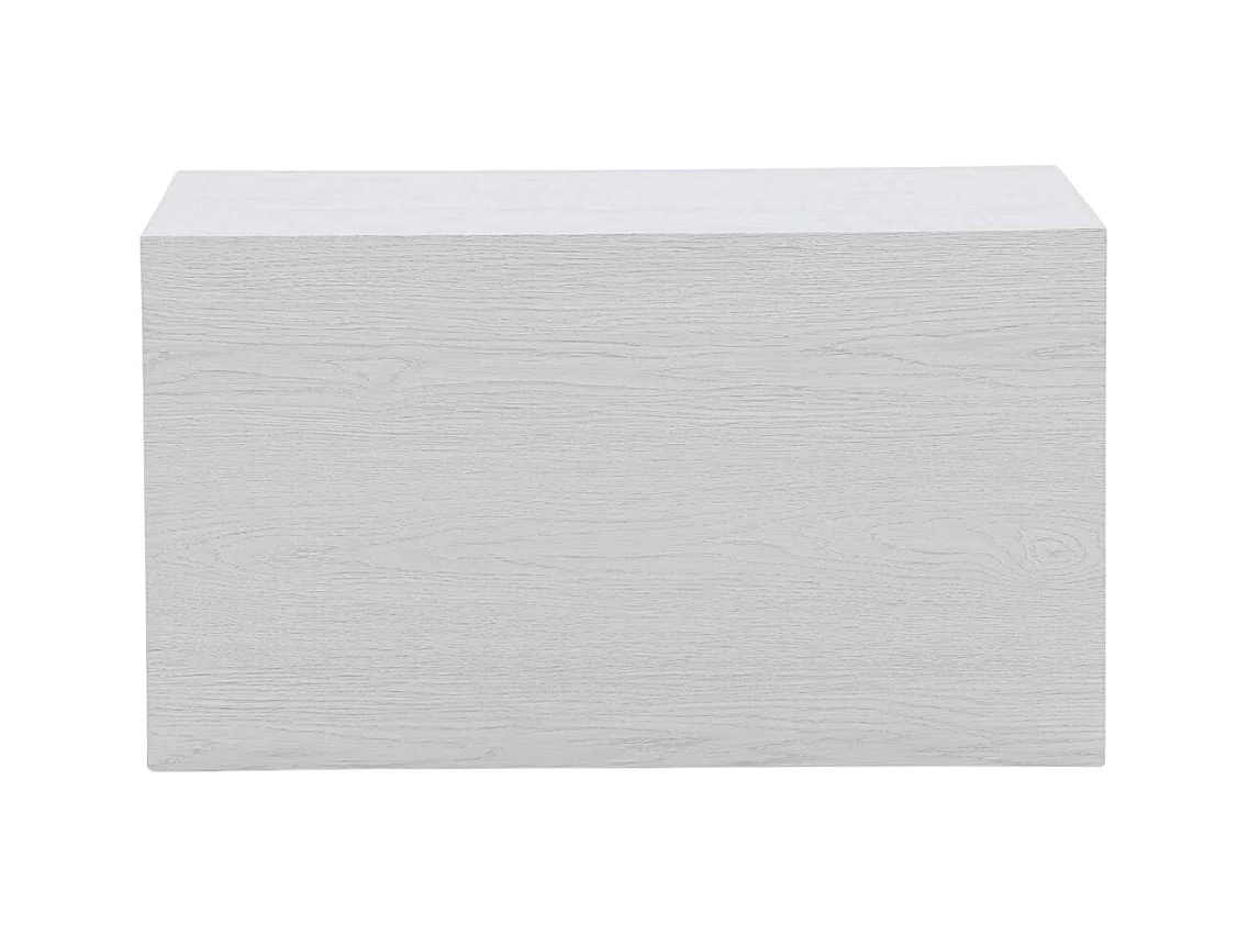 Table Basse "York" 80cm Blanc