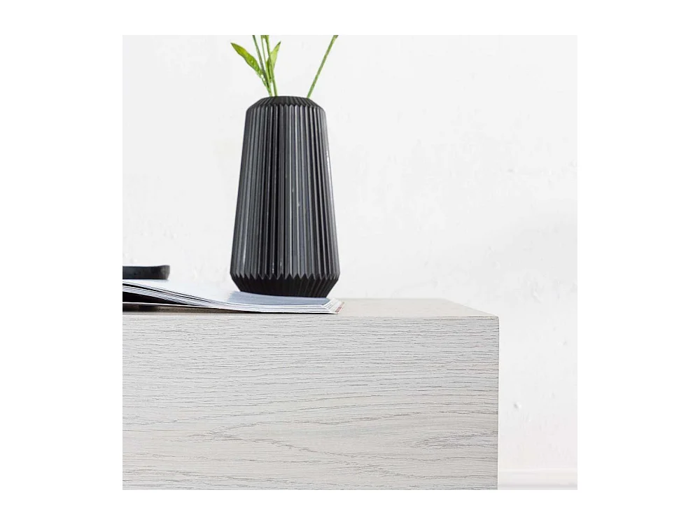 Table Basse "York" 80cm Blanc