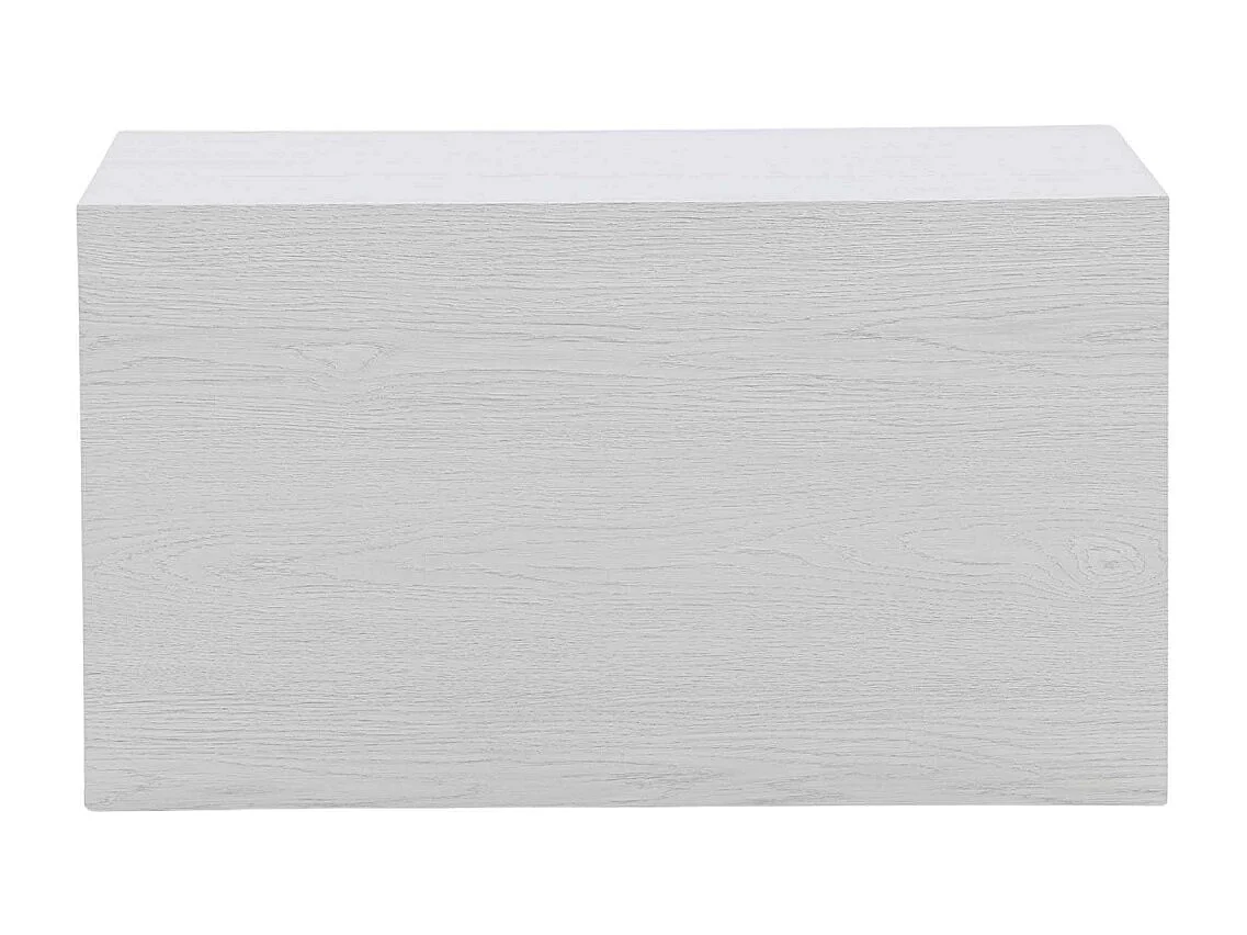 Table Basse "York" 80cm Blanc