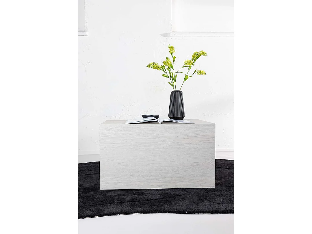 York table basse whitewash.