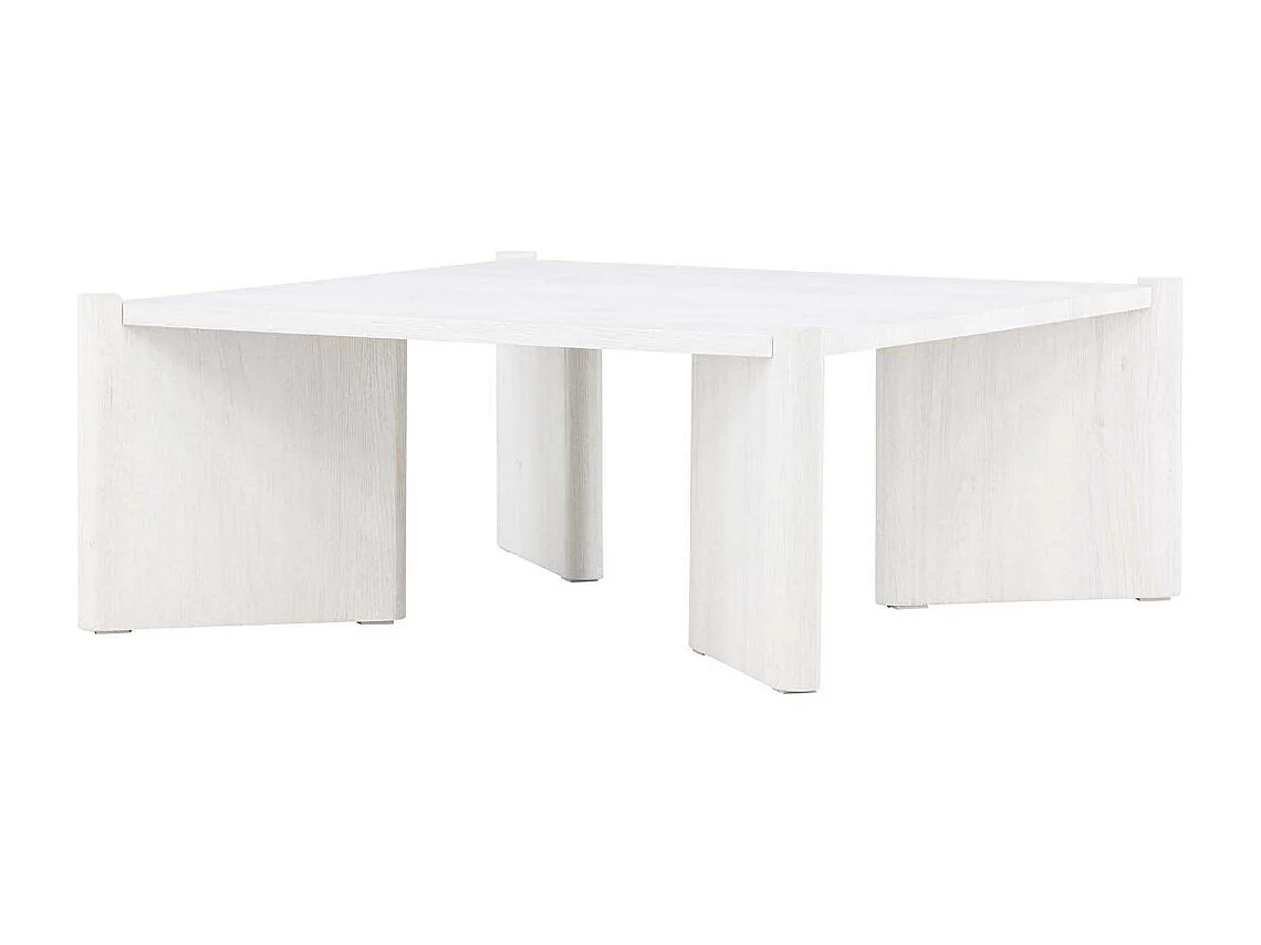 Table Basse Design "Rogaland" 100cm Blanc