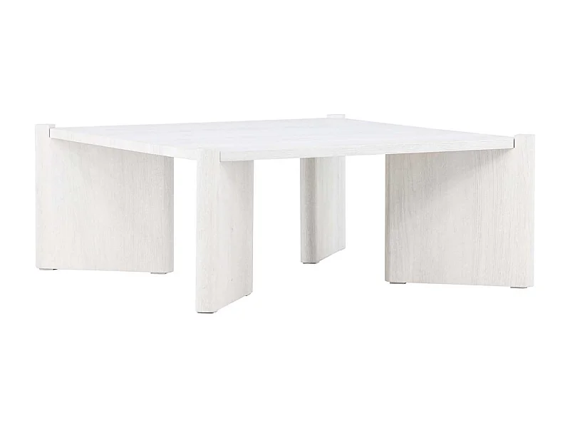 Table Basse Design "Rogaland" 100cm Blanc