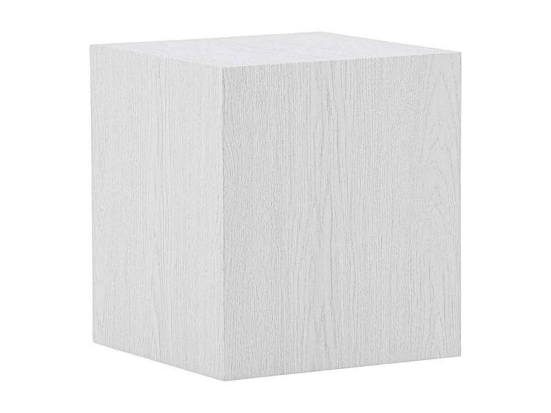 Table d'Appoint "York" 45cm Blanc