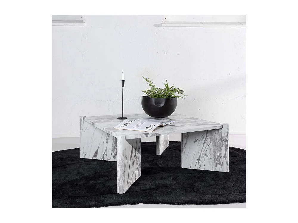 Rogaland Couchtisch weiß.