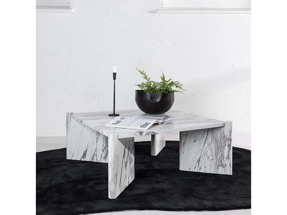 Rogaland salontafel wit.