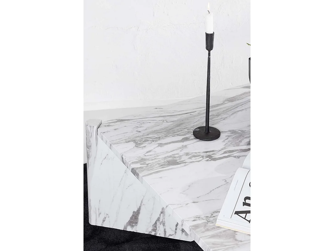 Rogaland salontafel wit.