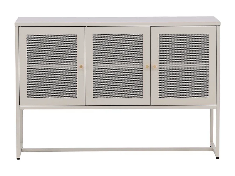 Malla dressoir 3 deuren beige.