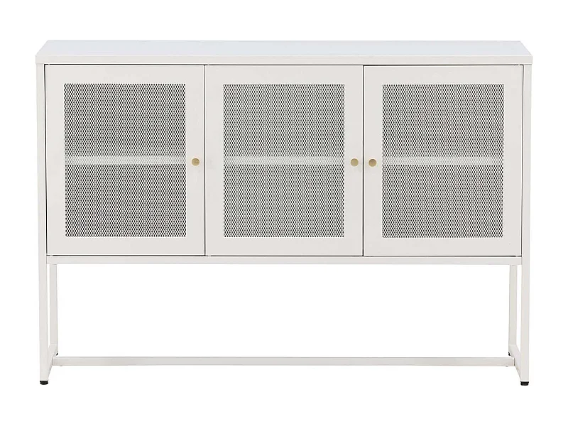 Malla Sideboard 3 Türen weiß.