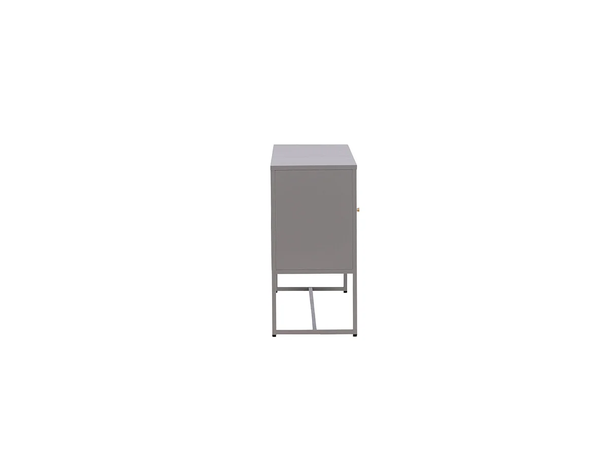 Malla dressoir 3 deuren lichtgrijs.