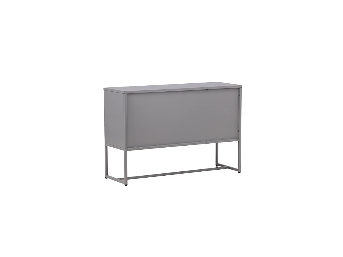 Malla dressoir 3 deuren lichtgrijs.