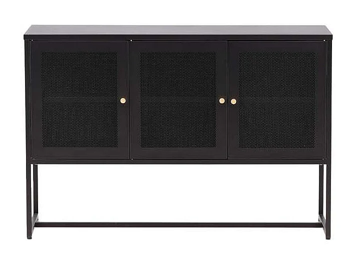 Credenza Malla 3 ante nera.