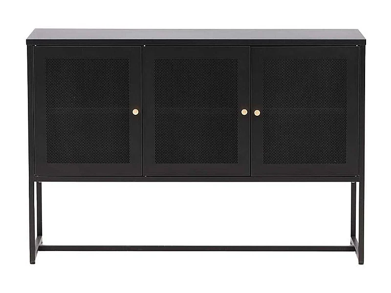 Malla dressoir 3 deuren zwart.