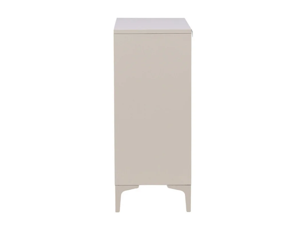 Piring dressoir 2 deuren 1 plank beige.