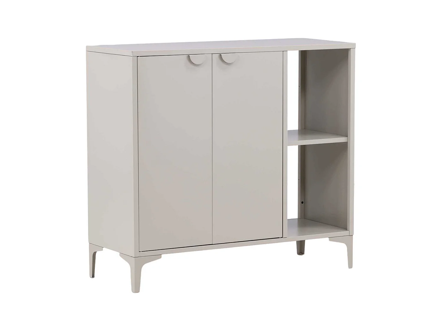 Buffet Design 2 Portes "Piring" 110cm Beige