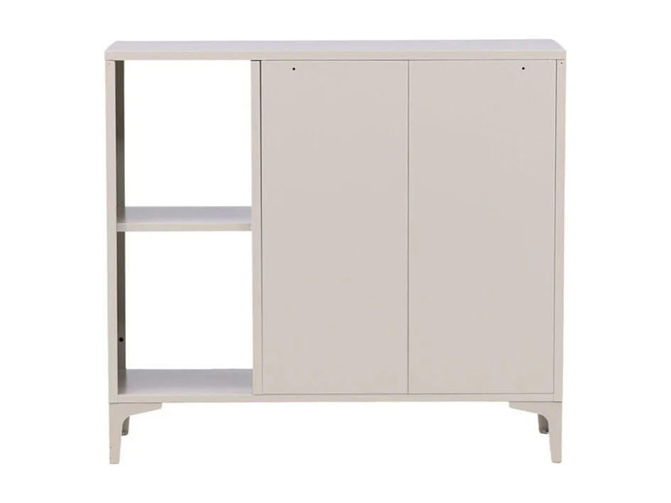 Credenza Piring 2 ante 1 ripiano beige.