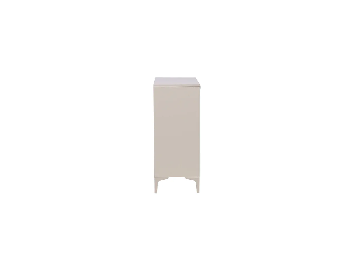 Piring dressoir 2 deuren 1 plank beige.