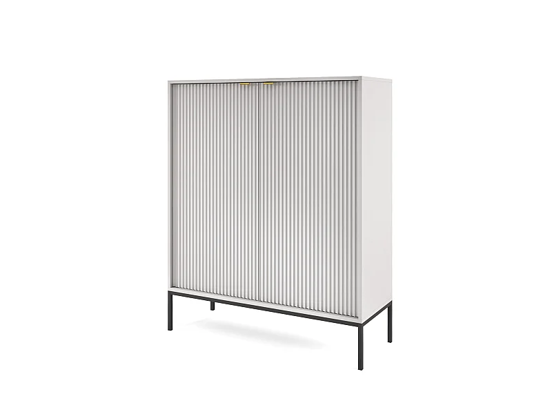 Comò NOVA SANDS K104 con 2 ante grigio opaco