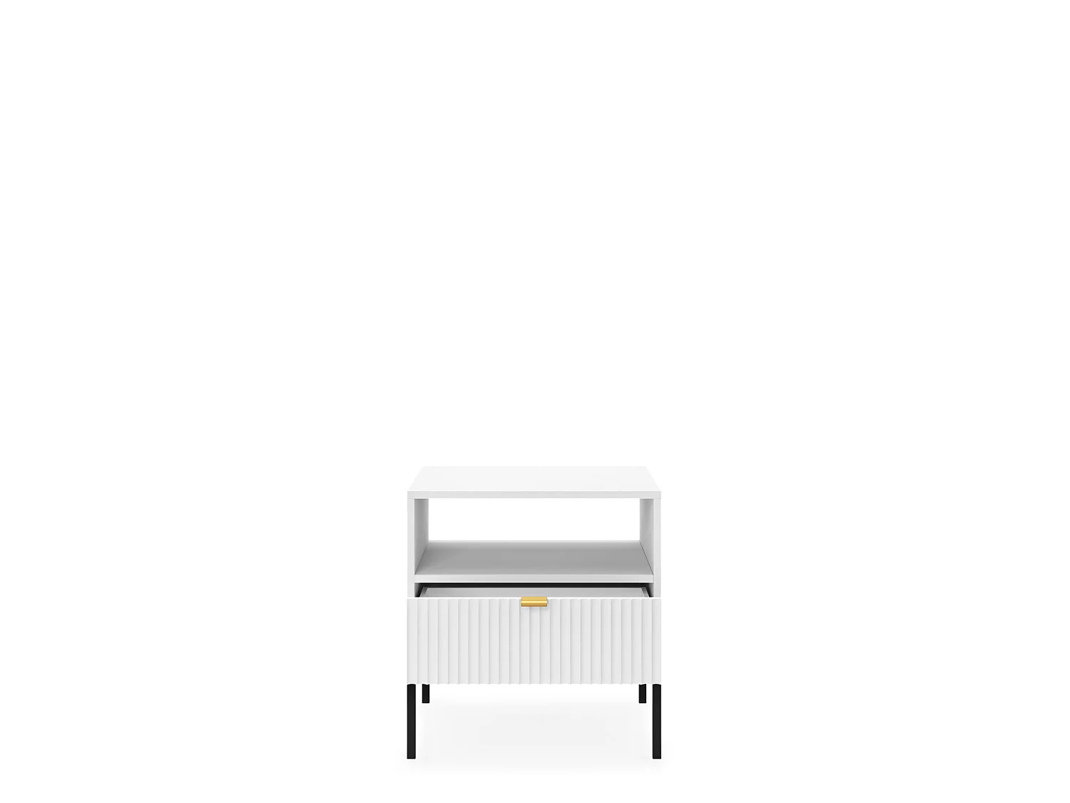 Comodino NOVA SANDS S54 bianco opaco