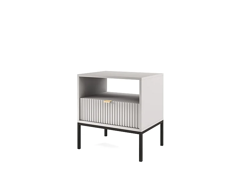Comodino NOVA SANDS S54 grigio opaco