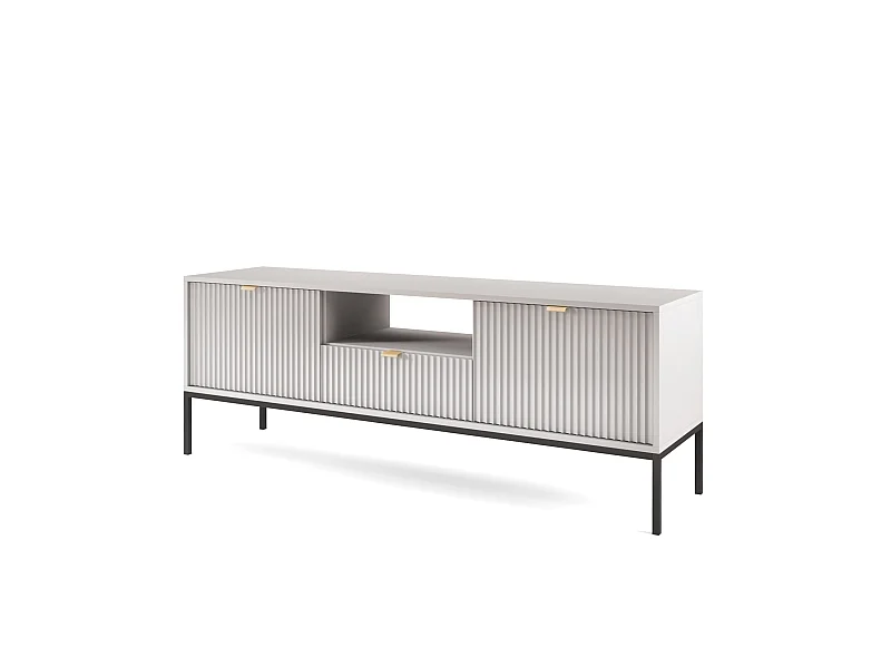 Meuble TV NOVA SANDS RTV154 commode 154 cm gris mat