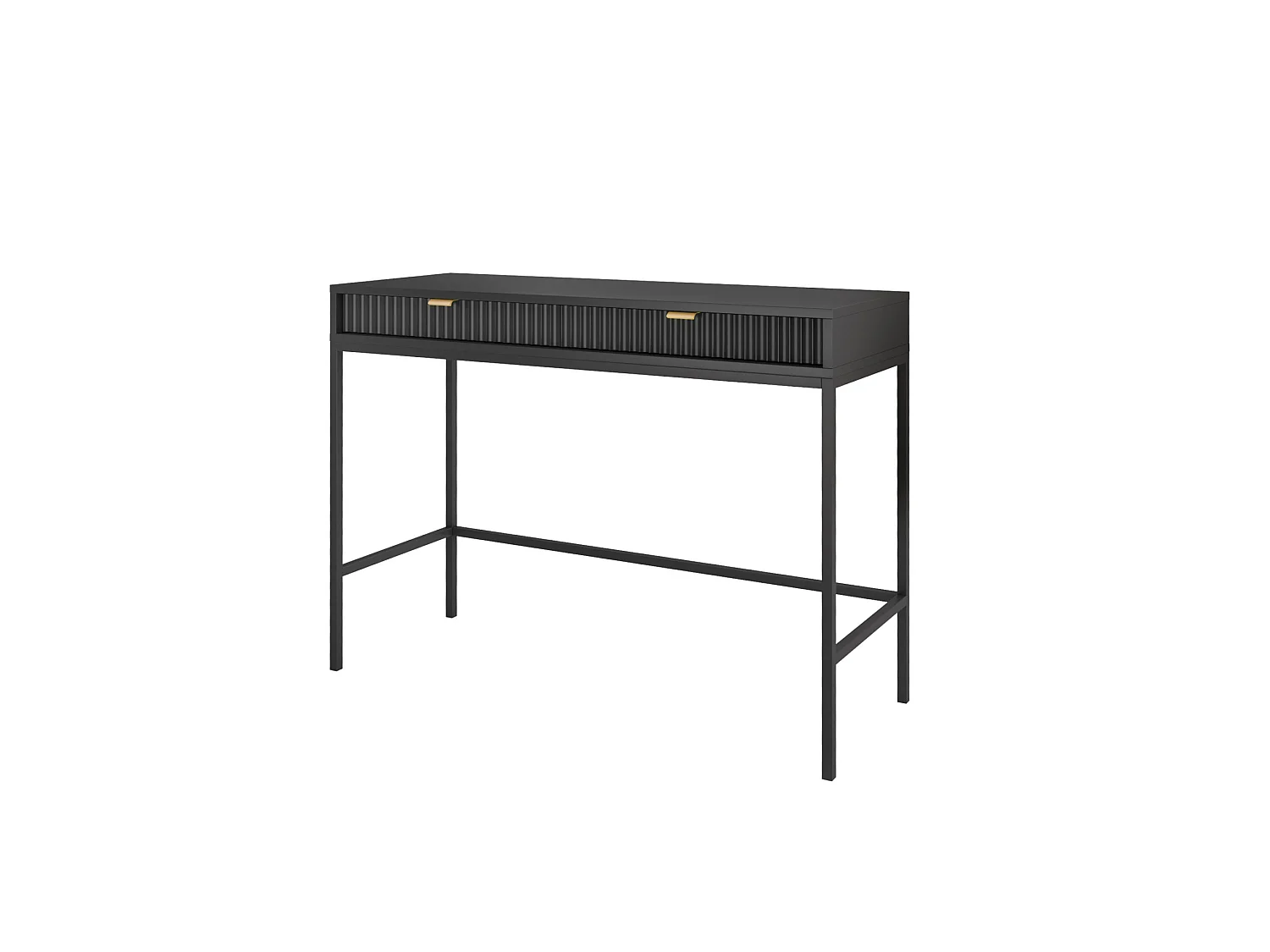 Coiffeuse NOVA SANDS T104 console 104 cm noir mat