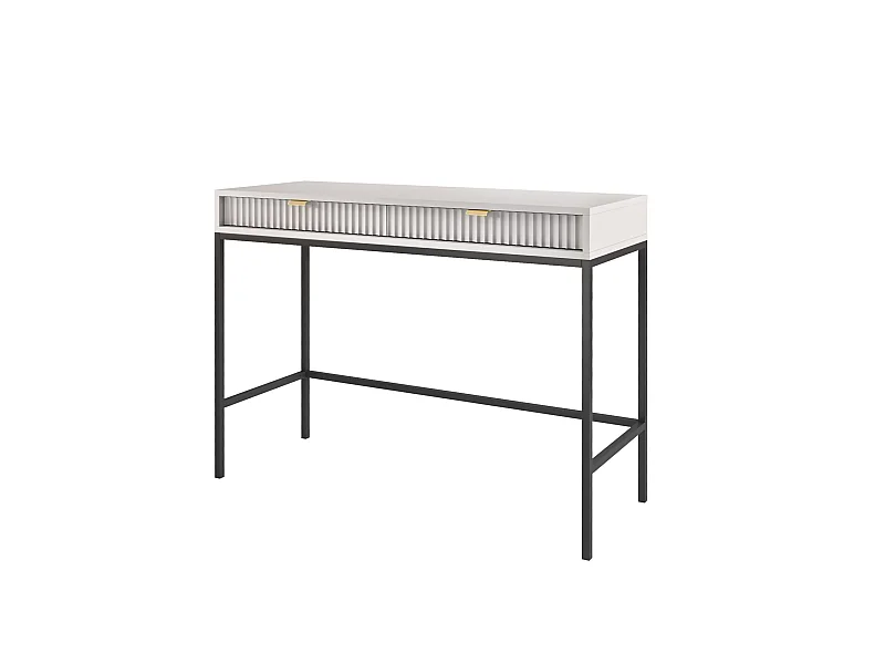 Coiffeuse NOVA SANDS T104 console 104 cm gris mat