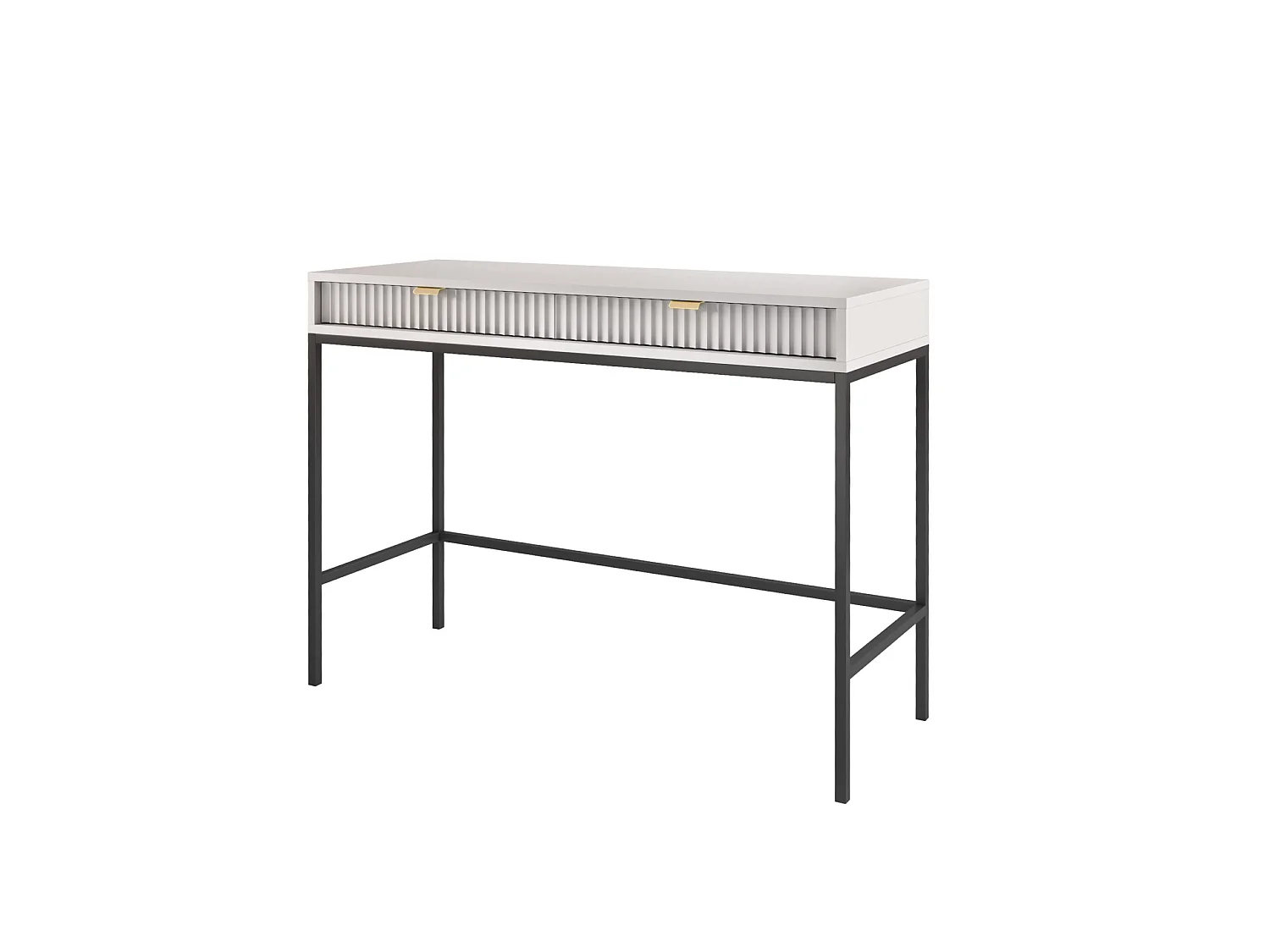 Frisiertisch NOVA SANDS T104 Konsole 104 cm Grau Matt