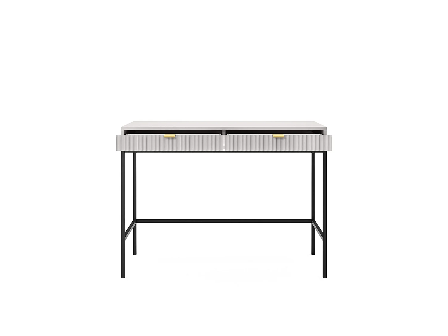 Frisiertisch NOVA SANDS T104 Konsole 104 cm Grau Matt
