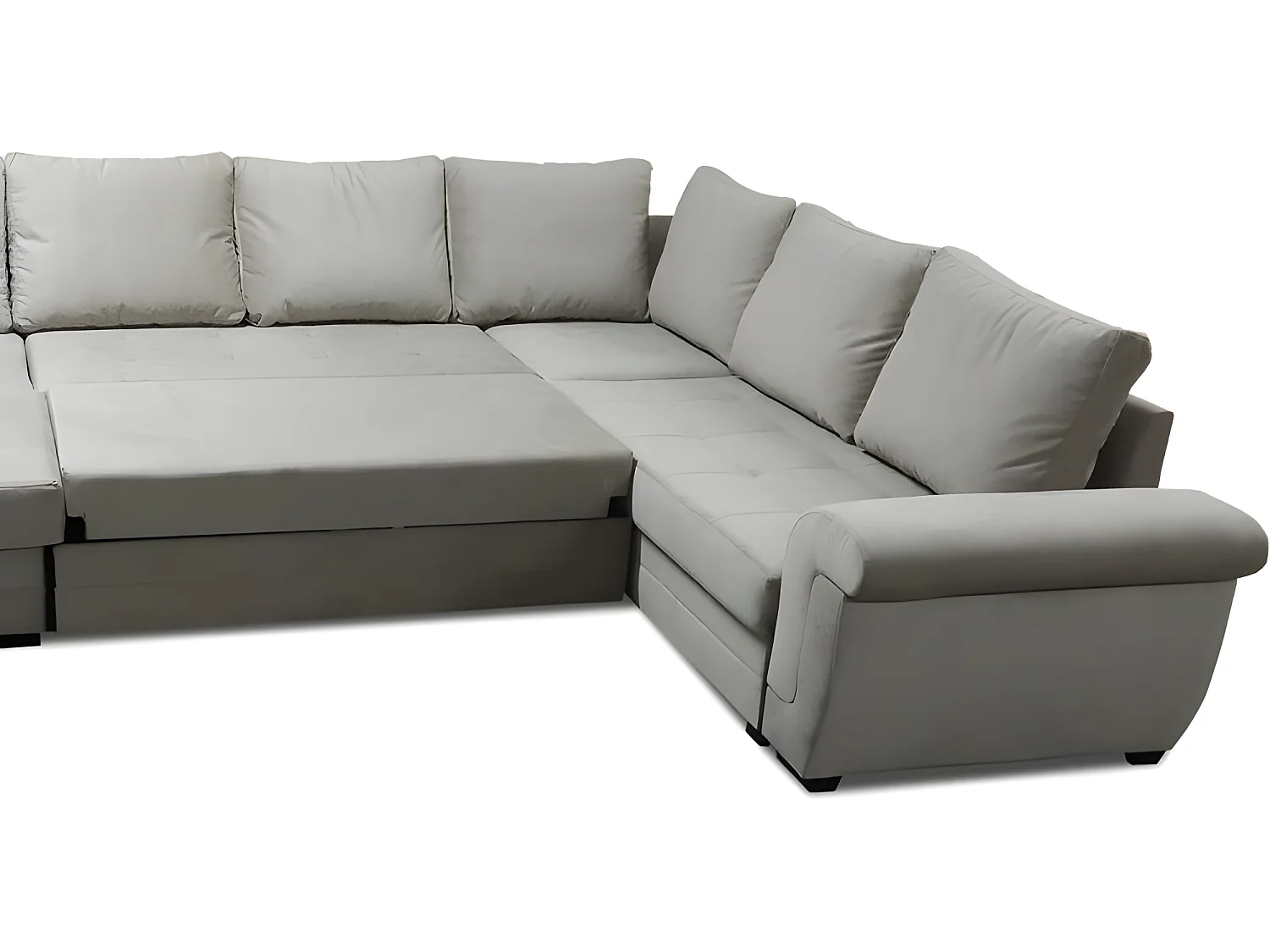 Canapé d'angle convertible LATTIA 2A2 beige