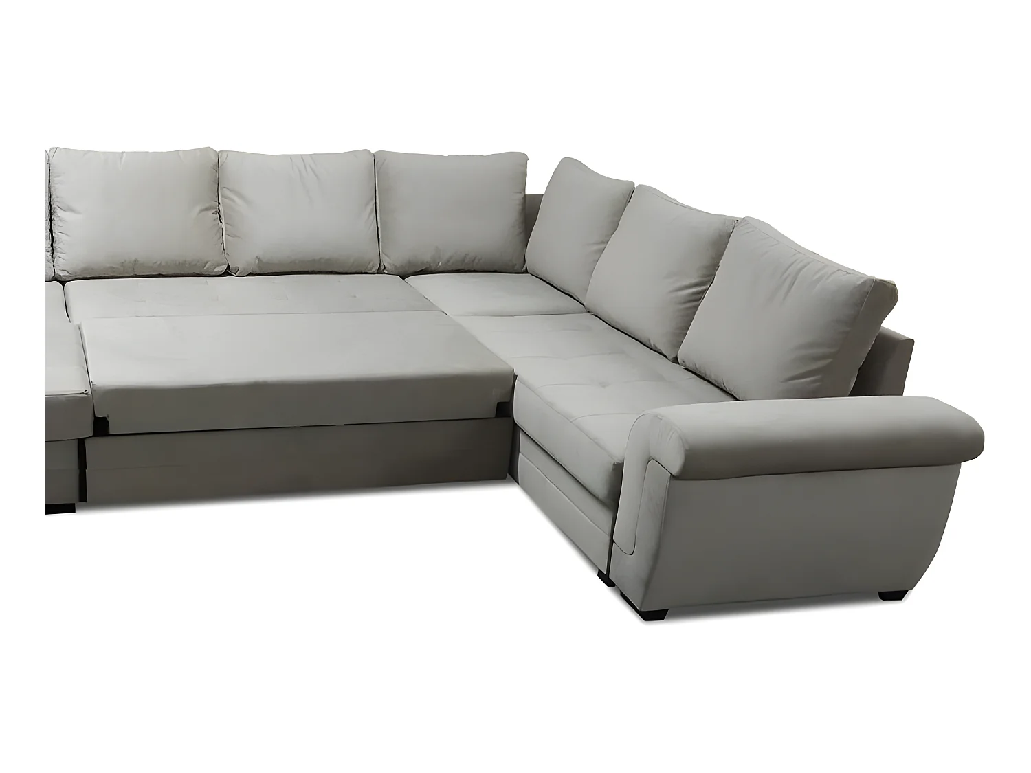 Canapé d'angle convertible LATTIA 2A2 beige