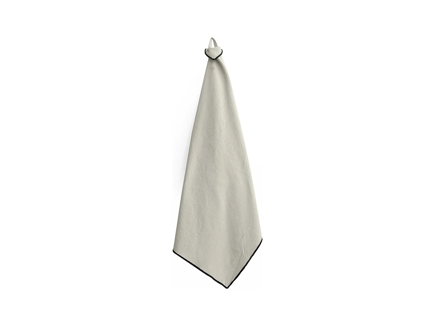 Lot de 3 torchons de cuisine 50x70 cm HONO blanc Naturel coton