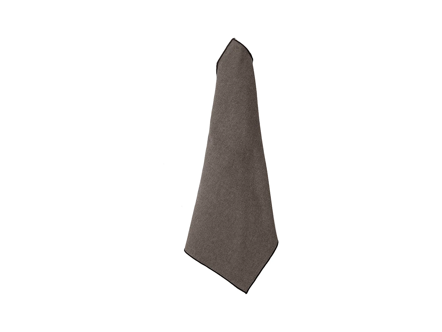 Lot de 3 torchons de cuisine 50x70 cm HONO marron Schiste coton
