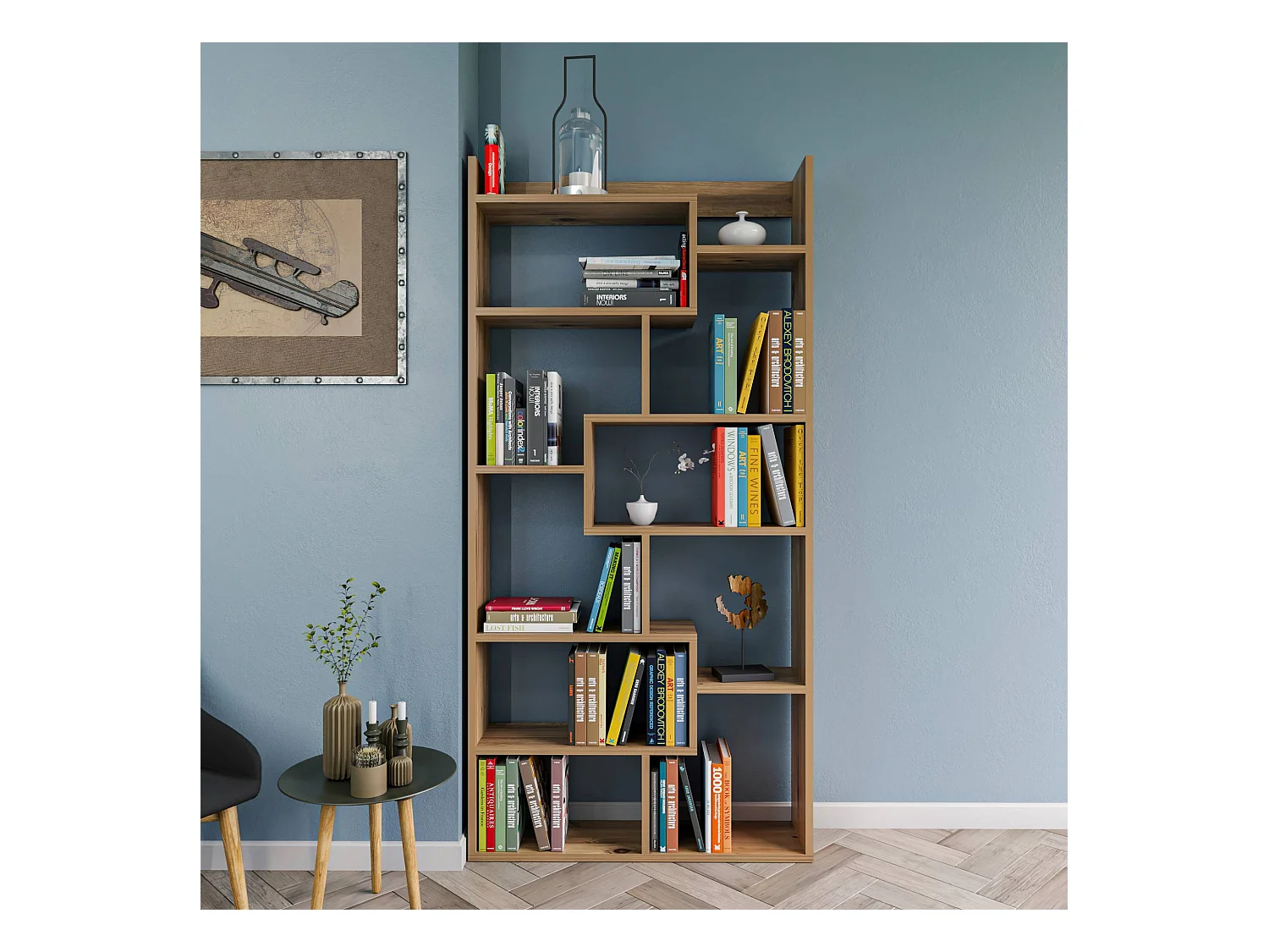 Etagère 12 tablettes L90 cm - Kuttap