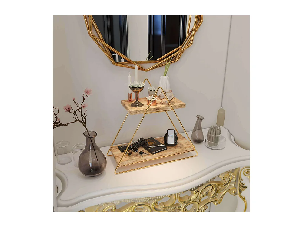 Etagère en bois et métal Masa