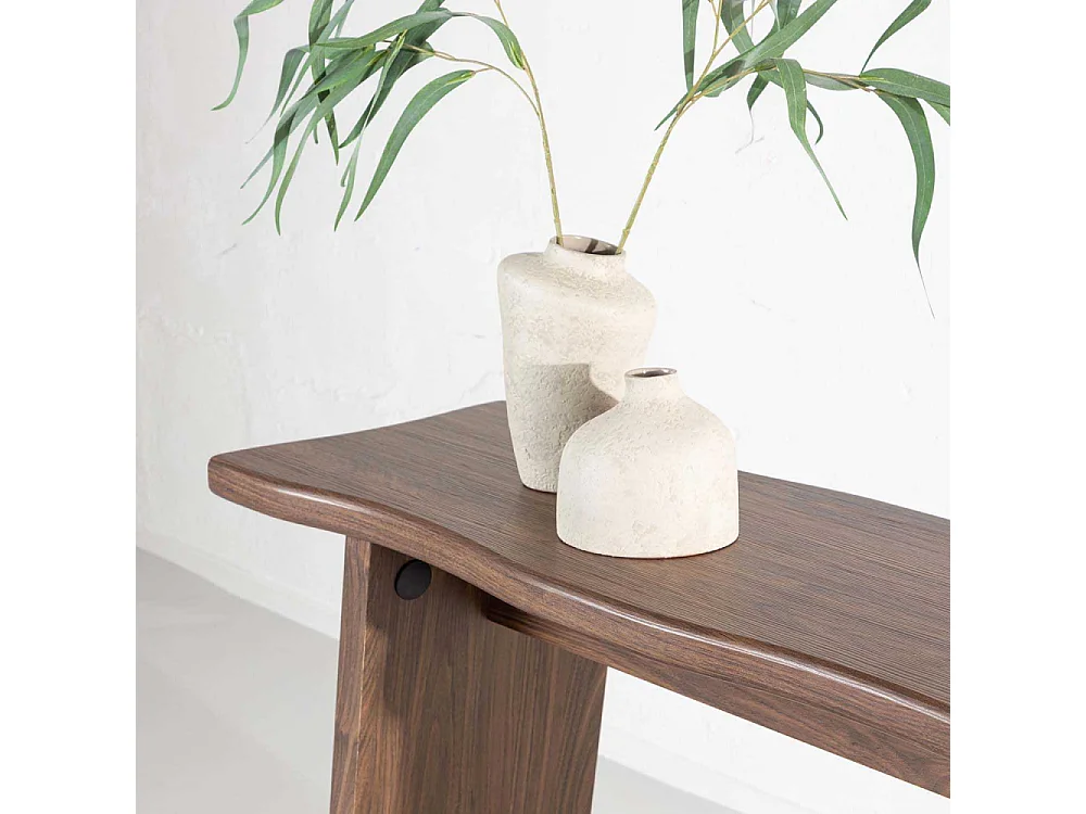 Kirkenes Konsolentisch Nussbaum dekor.