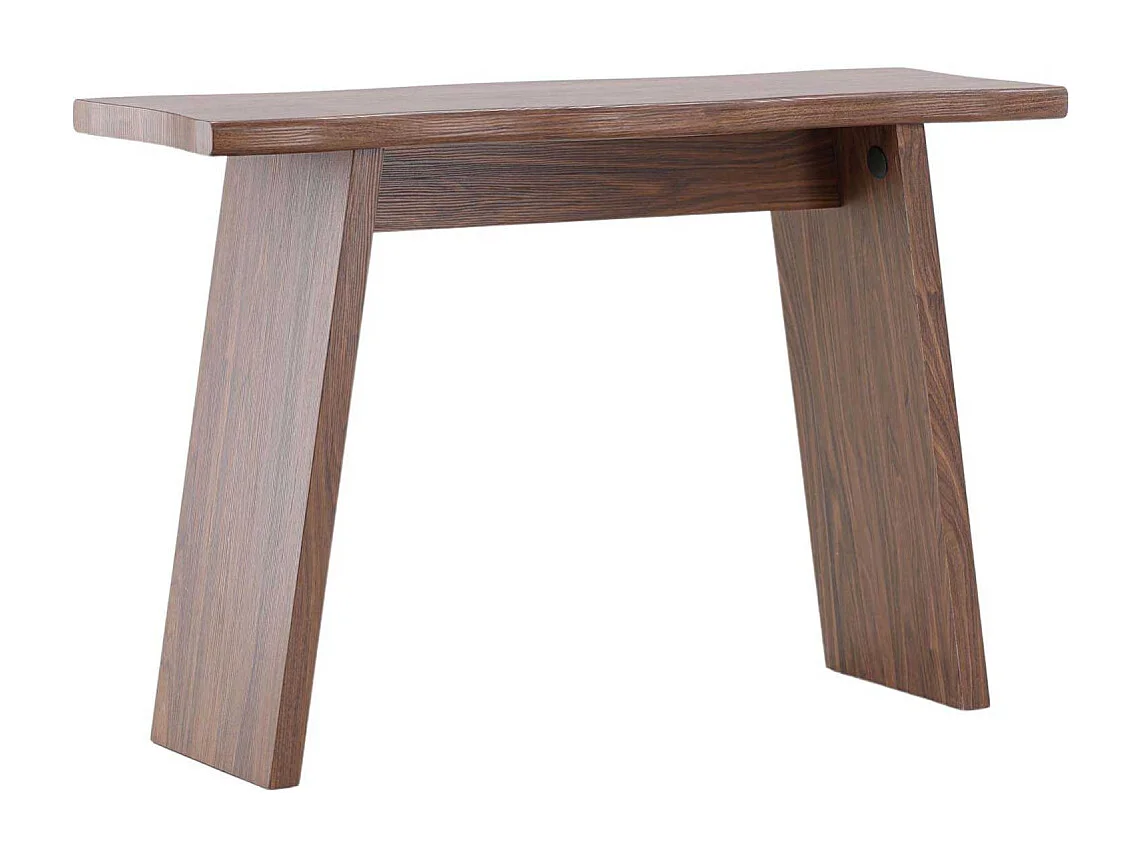 Console Design Courbé "Kirkenes" 120cm Noyer