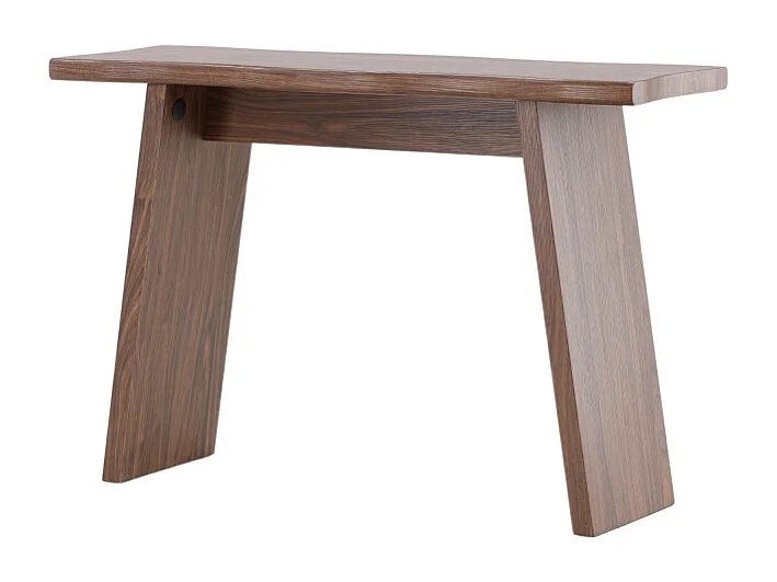 Console Design Courbé "Kirkenes" 120cm Noyer