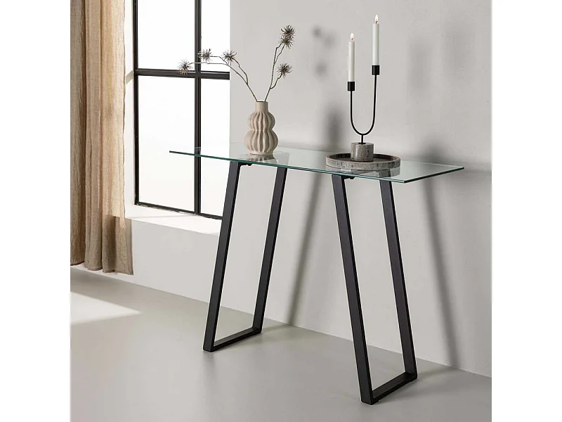 Horten sidetable zwart.