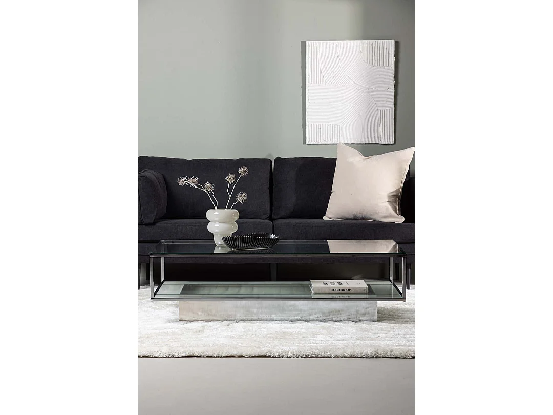 Maglehem table basse verre.