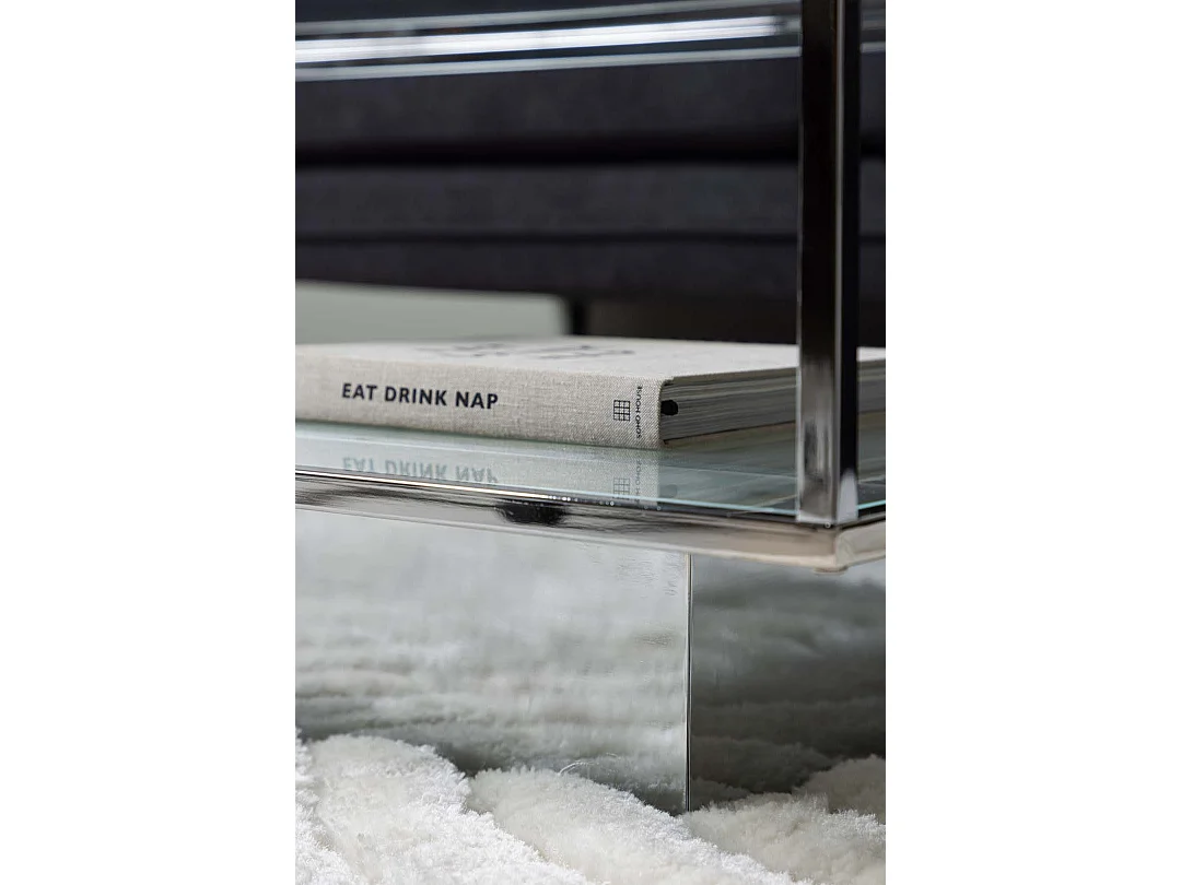 Maglehem table basse verre.