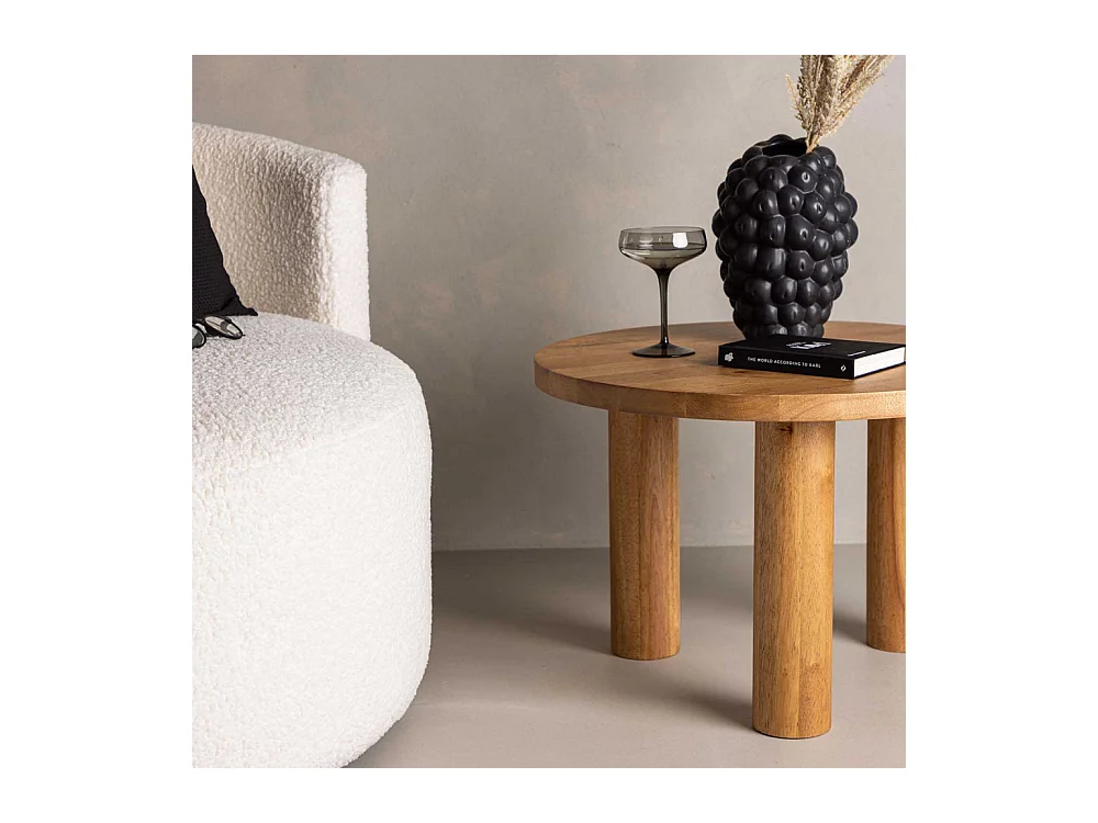Table basse ronde 60 cm Duxbury