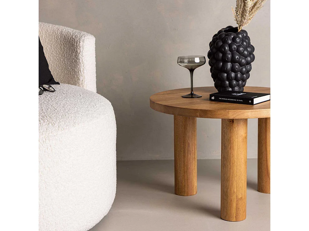 Table basse ronde 60 cm Duxbury