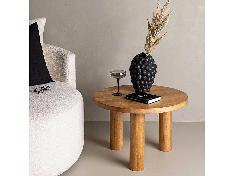 Table basse ronde 60 cm Duxbury