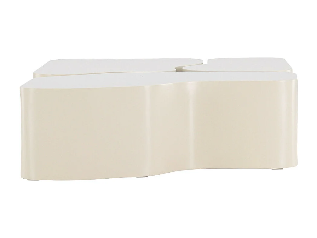 Lot de 3 Tables Basses "Nordland" 92cm Beige