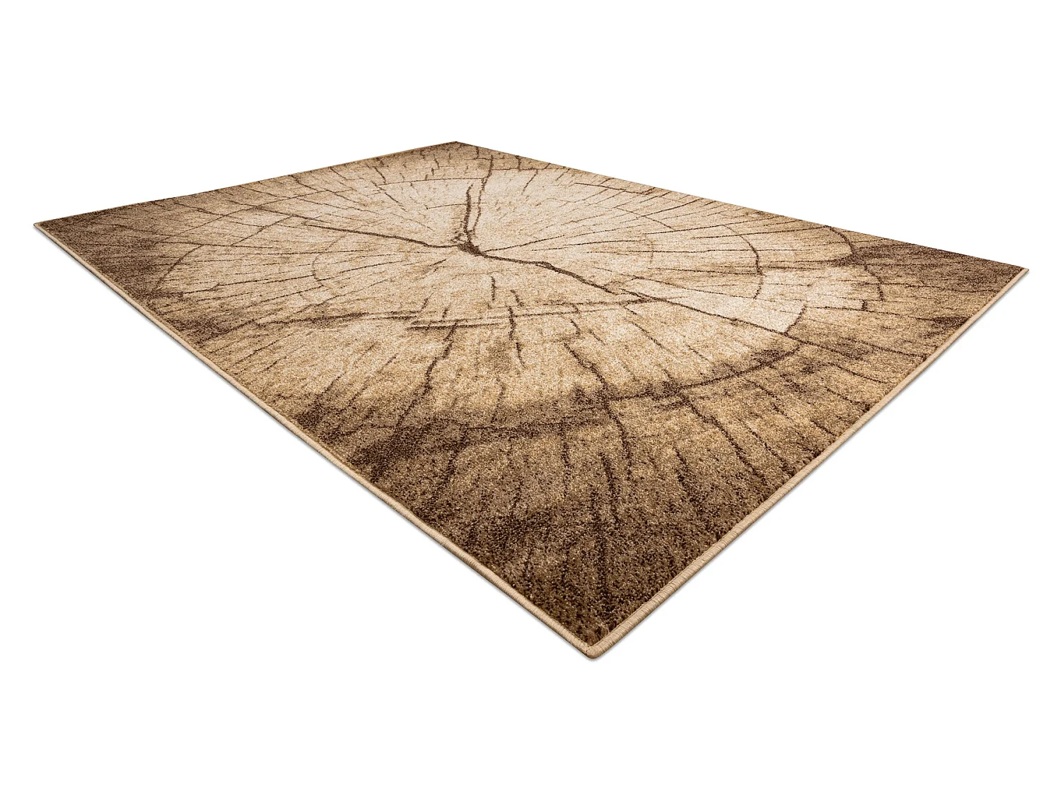 Dywan SILVER TRONKO Pień drzewo drewno - orzech  300x400 cm