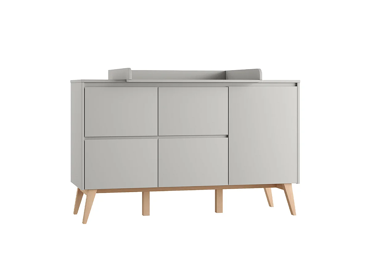 Pinio Swing Luiertafel Grijs