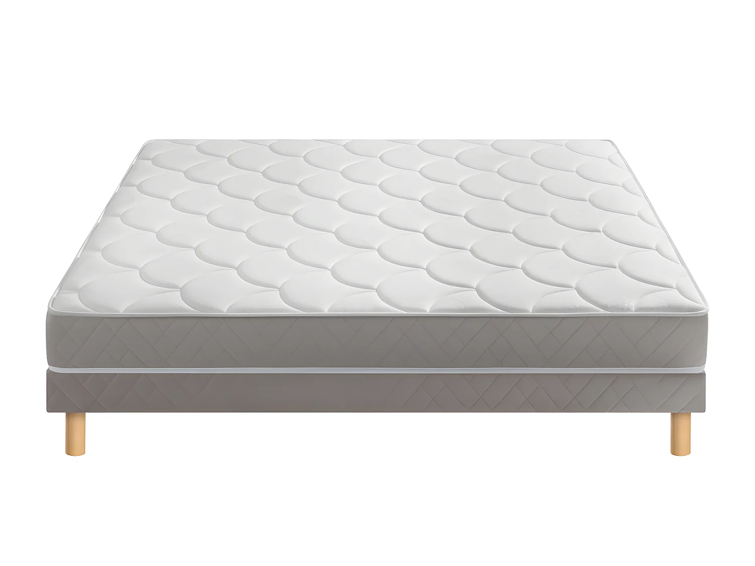 Bomba top - Matelas 100% ressorts, accueil ferme - 140x190 cm