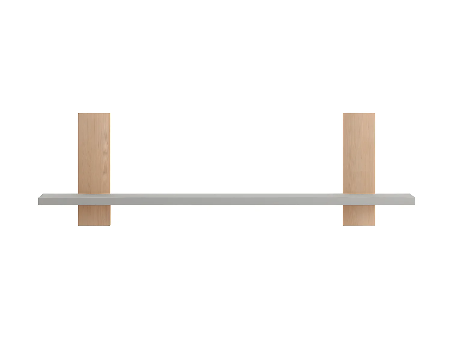 Étagère Swing Gris et bois