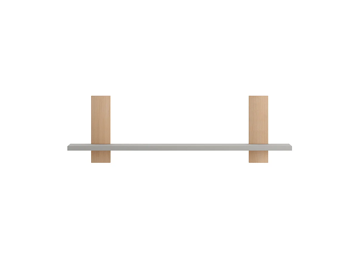 Étagère Swing Gris et bois