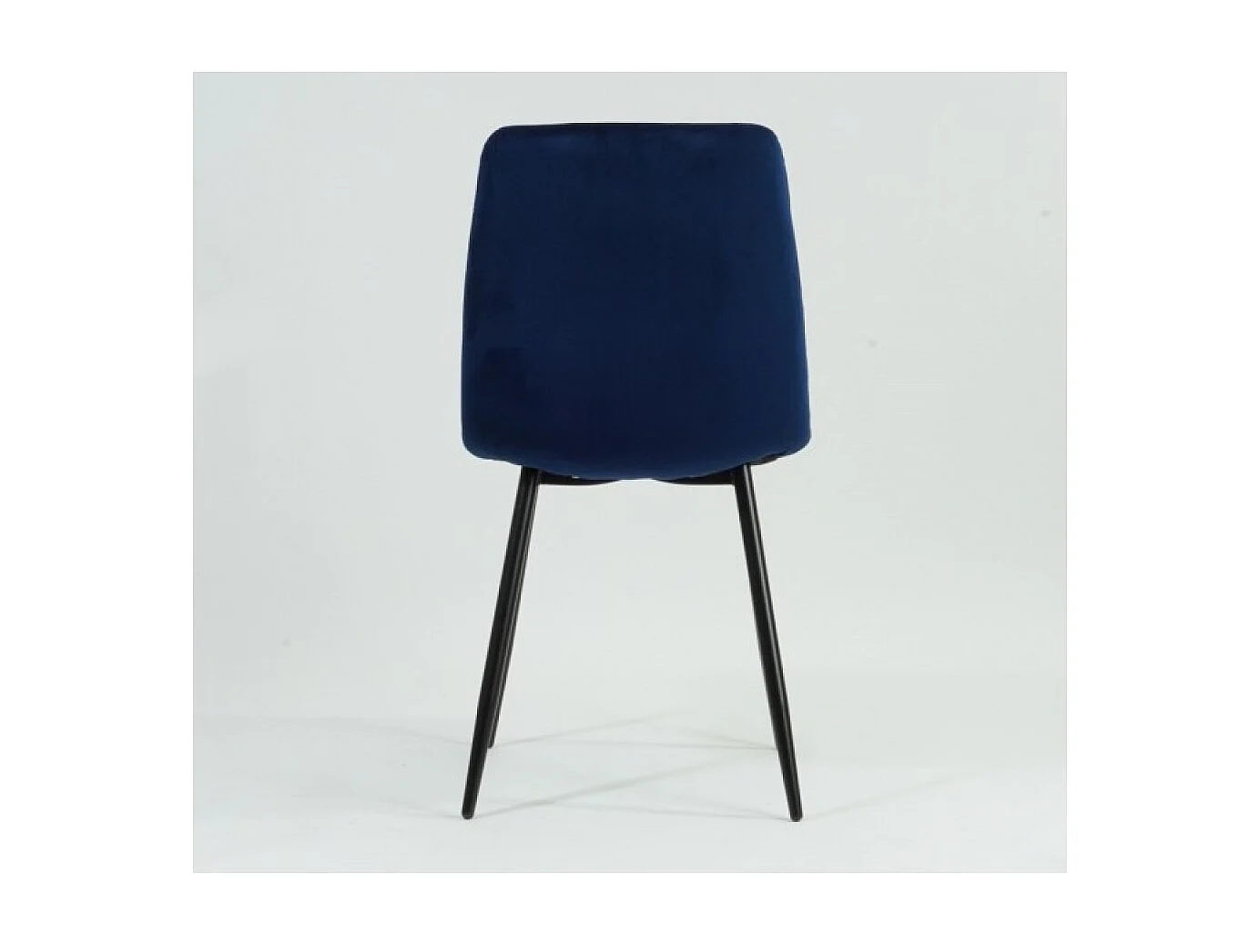 Stuhl Rim/Stoff-Blau